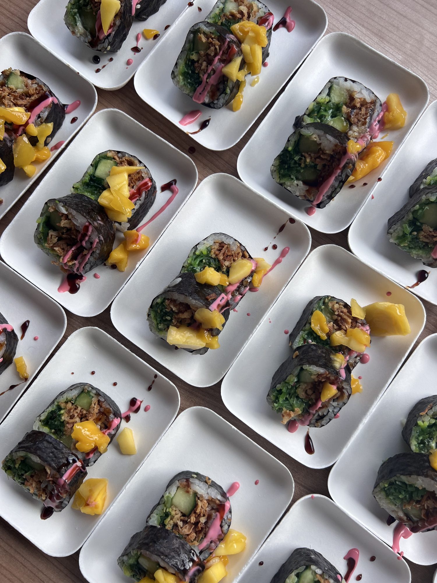 Sushi catering van Sushi Boerin
