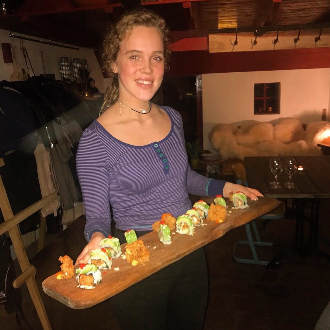 Sushi catering op locatie door Sushi Boerin