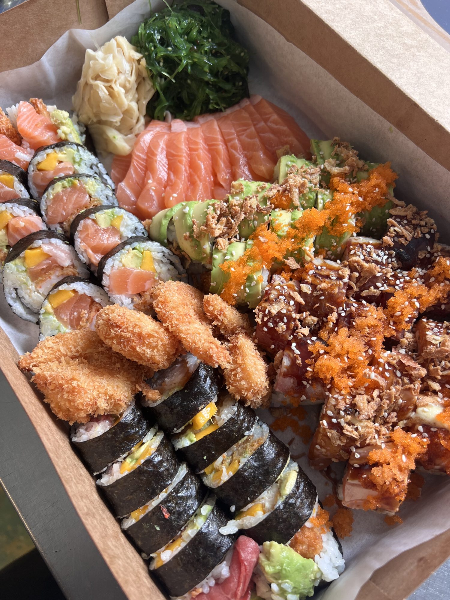 Luxe sushibox van Sushi Boerin